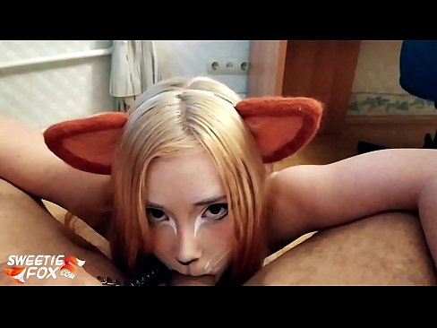 ❤️ 狐狸精吞下鸡巴并在嘴里射精 ️❌ Porno